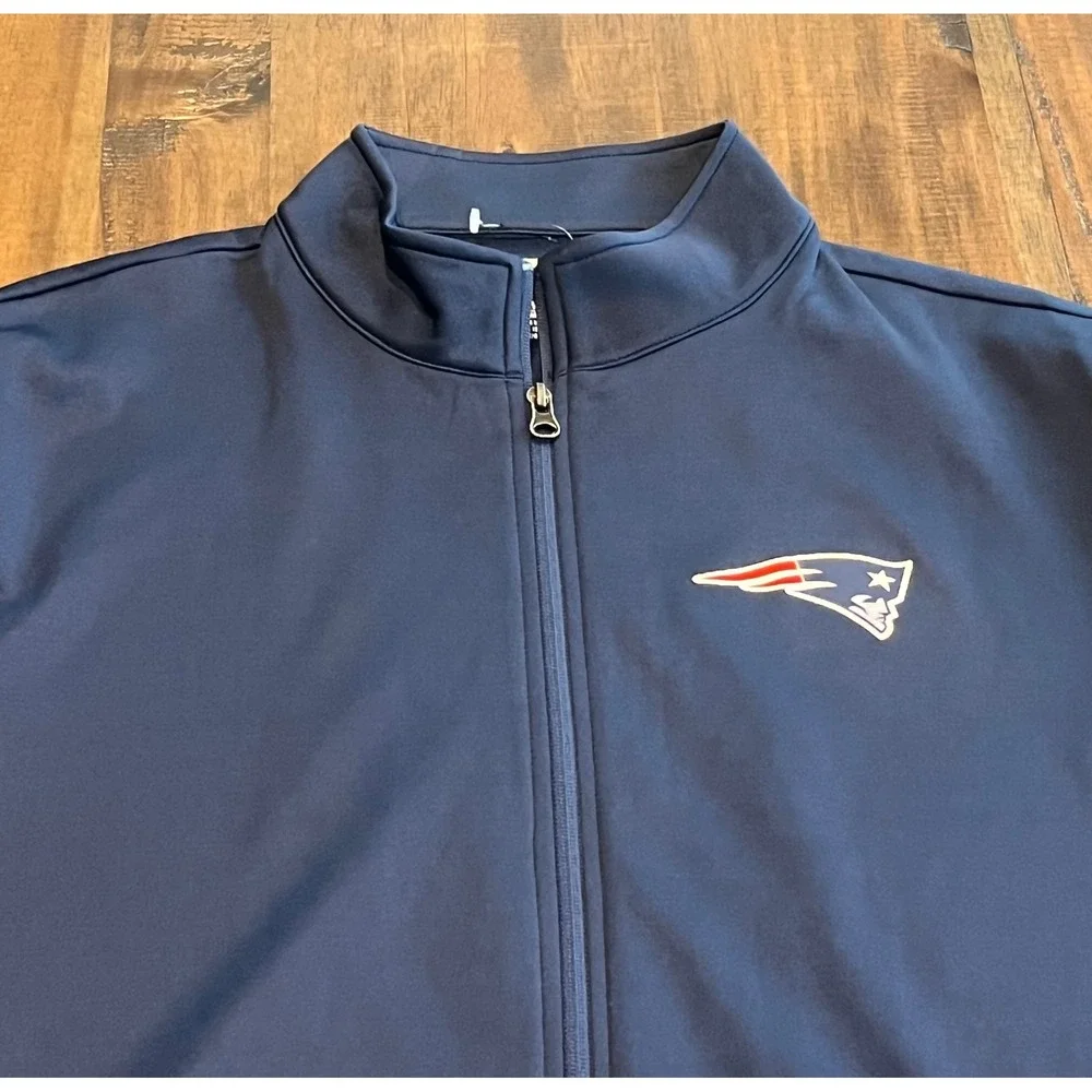 NFL New England Patriots Official Team Apparel Navy Full Zip Jacket
Mens XL - Picture 2 of 8